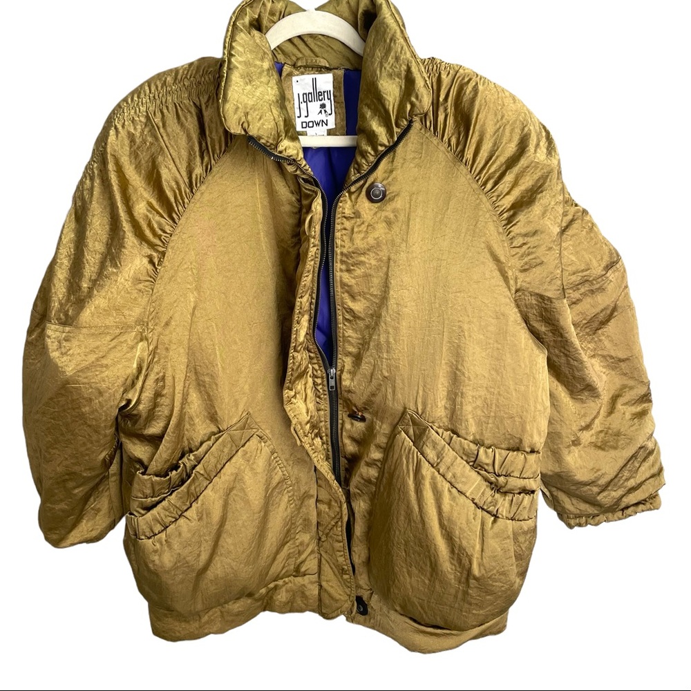 J. Gallery Women’s Large Duck Down Ski Jacket Parka Coat